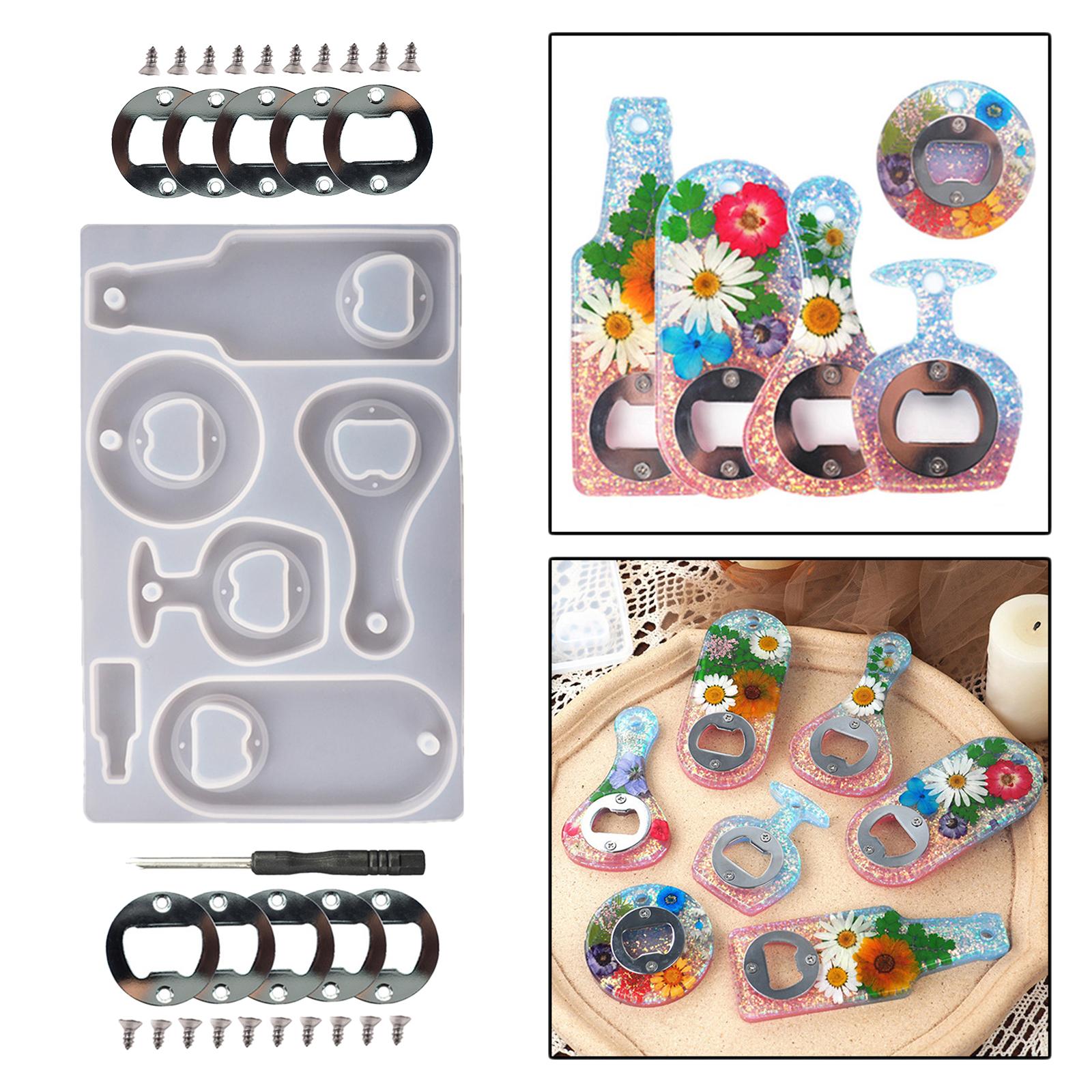 Resin Art A Keychain - Kit de Resina Epoxi para Sacacorchos