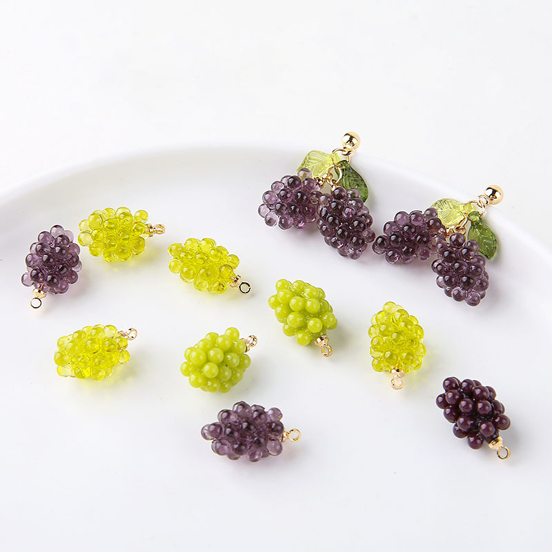 Resin Art Jewellery Kit - 6 piezas de dijes de resina