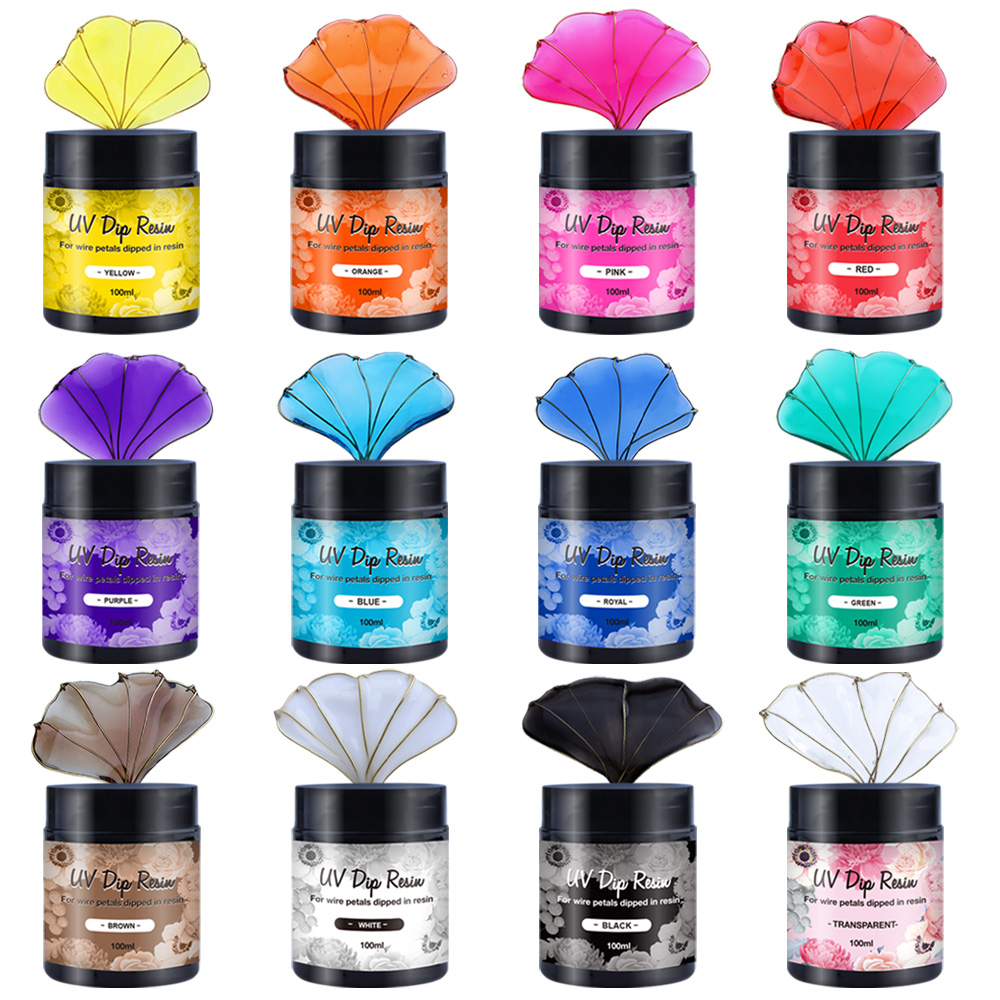 Resin Art Liquid - Resina UV de 12 colores (especial