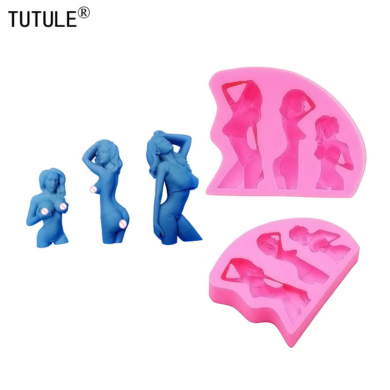 Resin Art A Keychain - Chupetín de Belleza Femenina ​ Molde