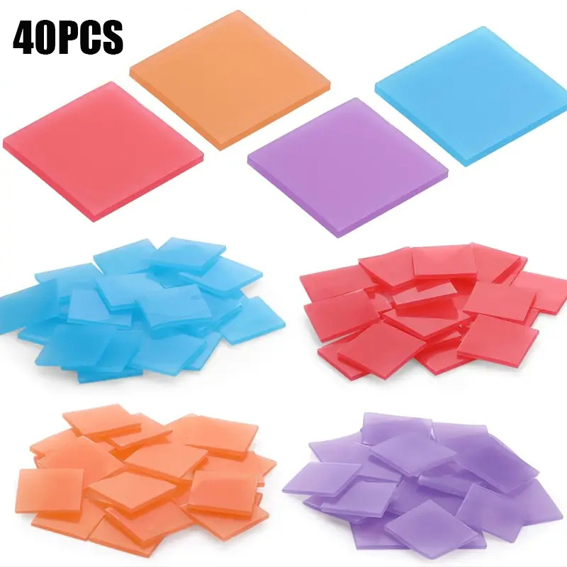 Resin Art Craft - 40 Piezas de Cera para Pintura