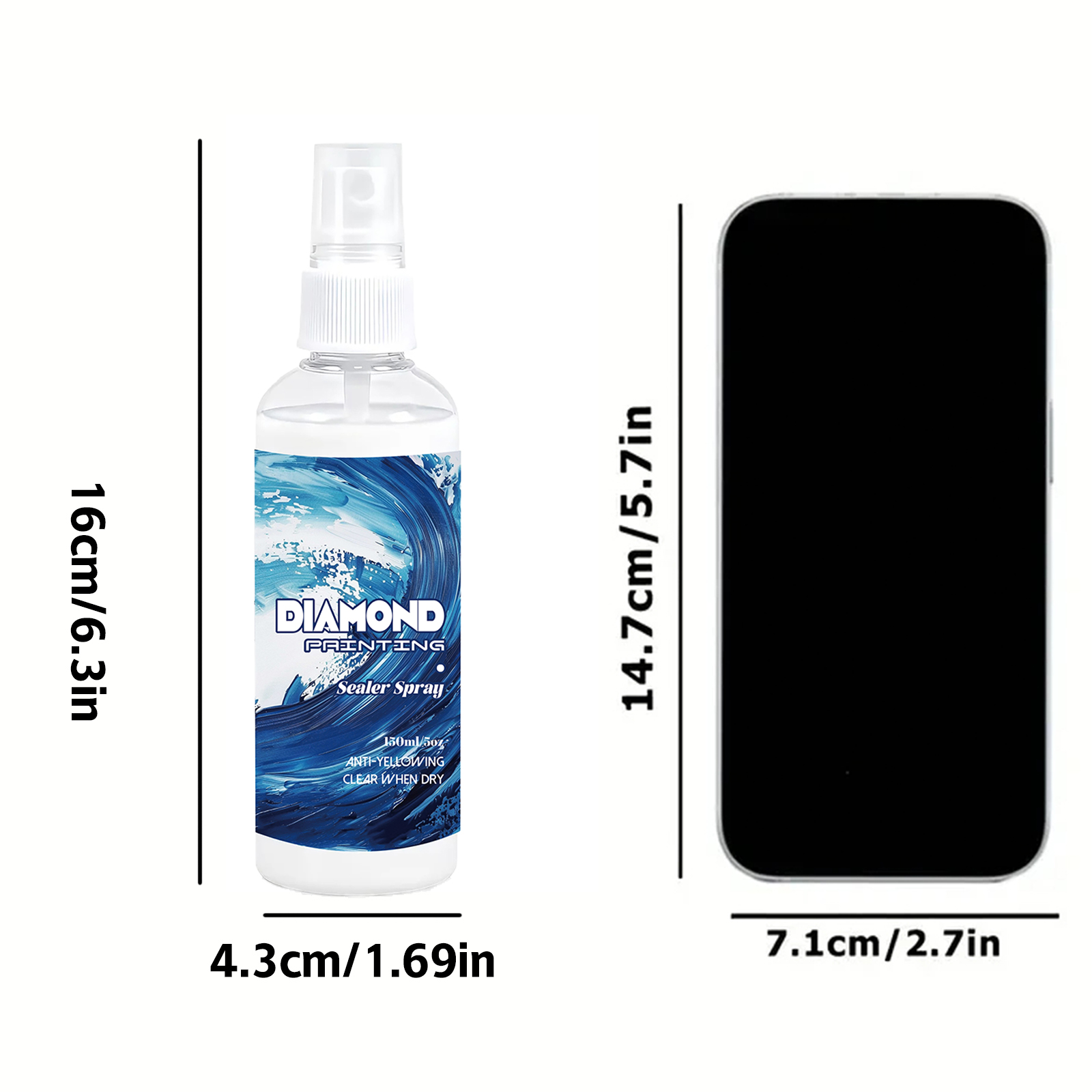 Spray sellador de 150 ml para  - Resin Art Glue reseña y precio