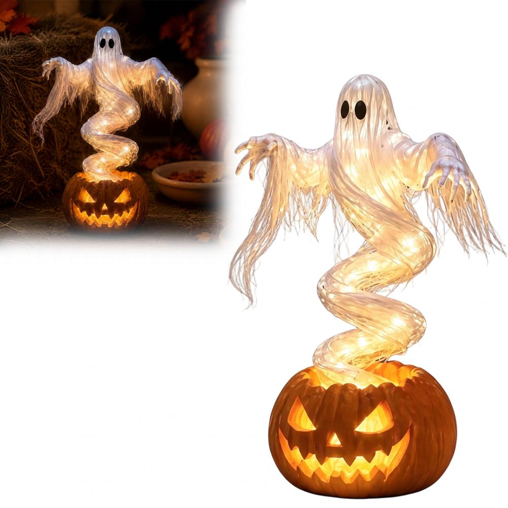 Decoraciones de Halloween para - Resin Art Lamp reseña y precio