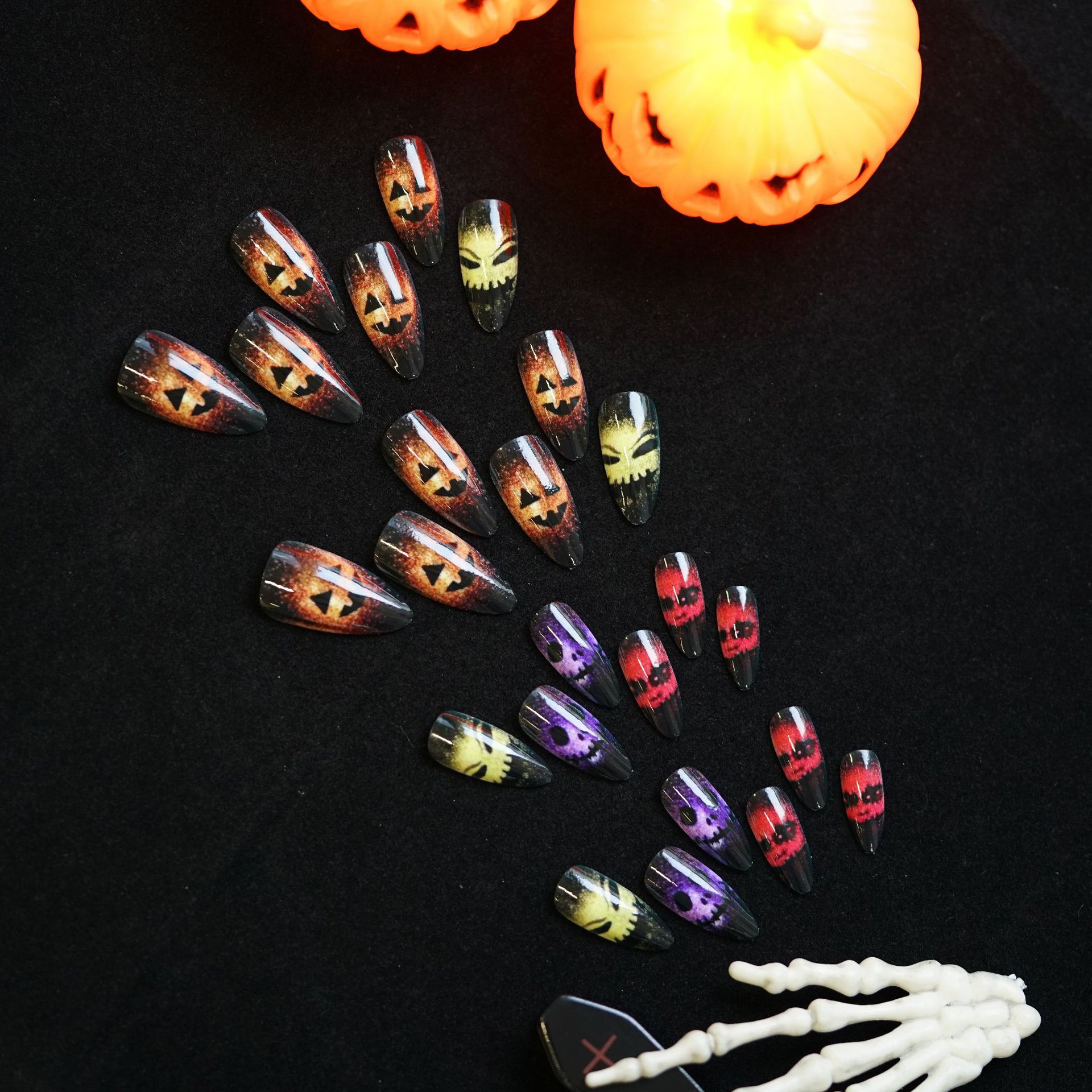 24 Uds 2025 Halloween 3D ojo d - Resin Art Case reseña y precio