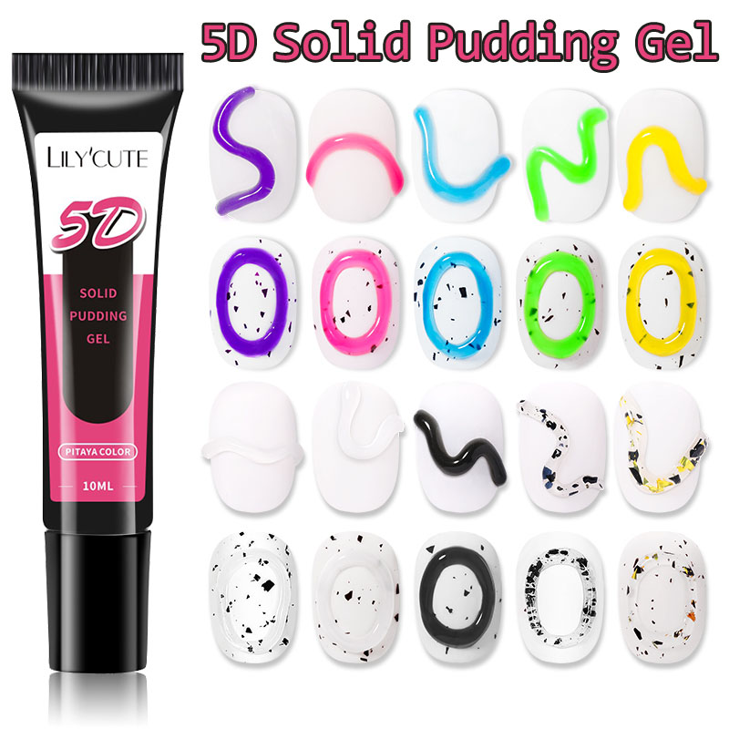 LILYCUTE 10ml 5D sólido pudín  - Resin Art Youtube reseña y precio