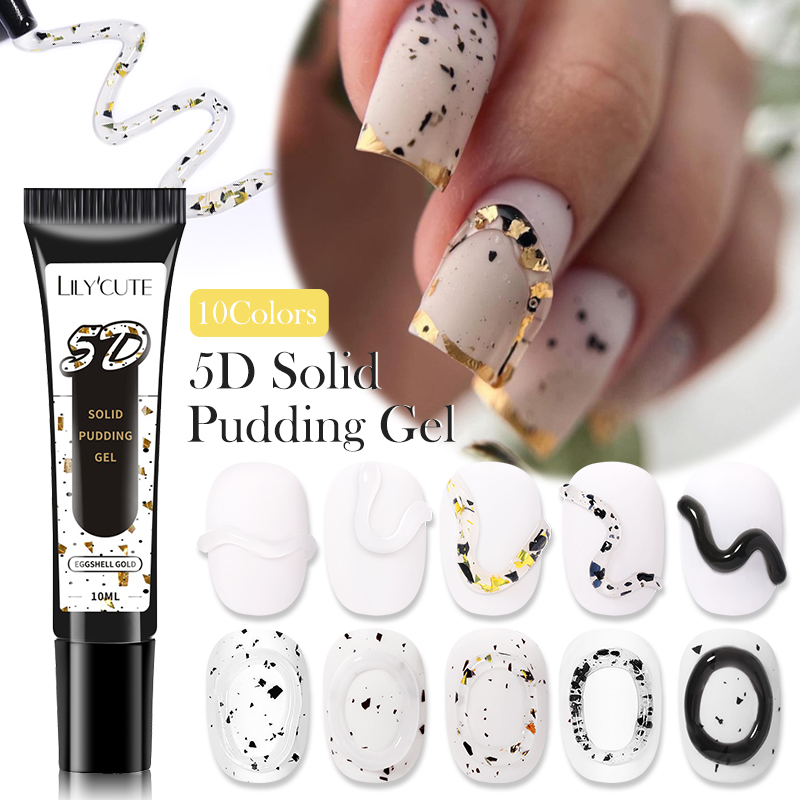 LILYCUTE 10ml 5D sólido pudín  - Resin Art Youtube reseña y precio