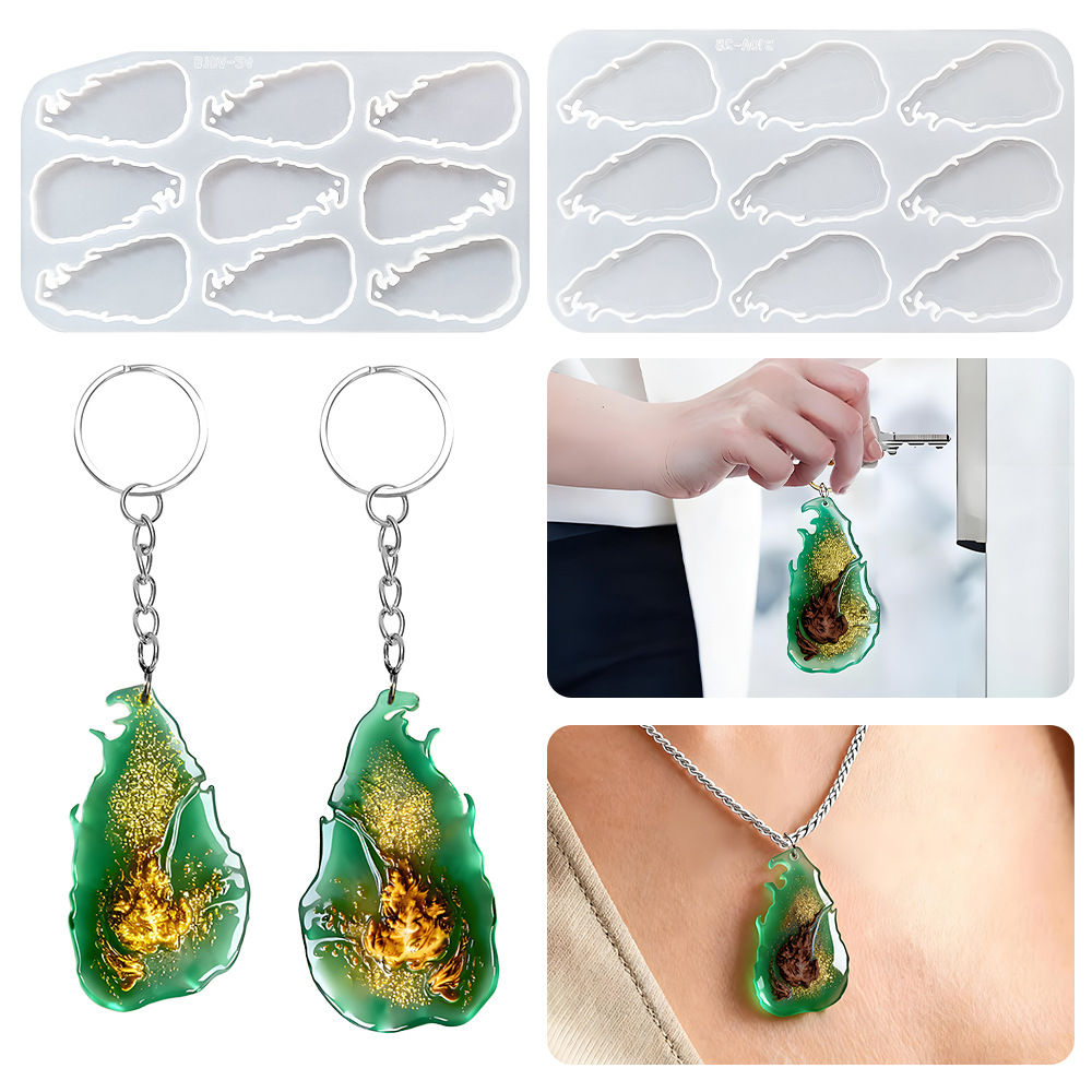 Molde de mapa de Sri Lanka, co - Resin Art A Keychain reseña y precio