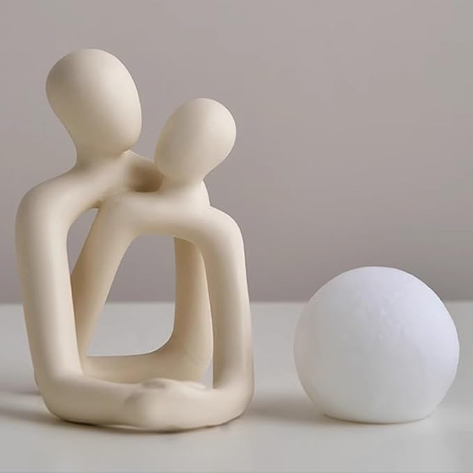 Escultura Abstracta de Pareja  - Resin Art Lamp reseña y precio