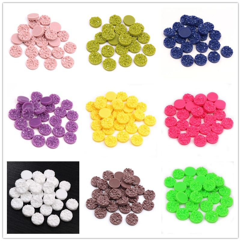 40 Uds. Cabujones Druzy de res - Resin Art Jewellery Kit reseña y precio