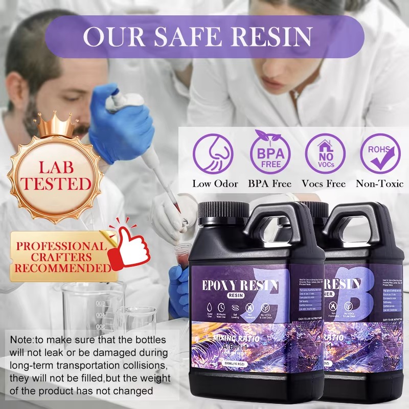 Kit de resina Epoxy 1:1 Easy M - Resin Art Liquid reseña y precio