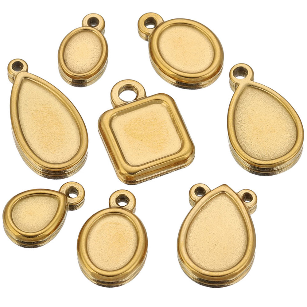 5 piezas de acero inoxidable,  - Resin Art Jewellery Kit reseña y precio