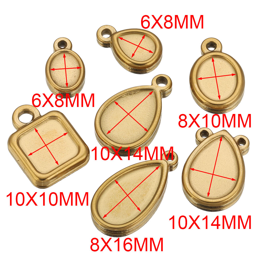 5 piezas de acero inoxidable,  - Resin Art Jewellery Kit reseña y precio