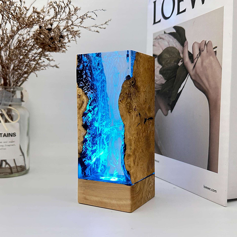 Lámpara de Resina con Tema de  - Resin Art Lamp reseña y precio