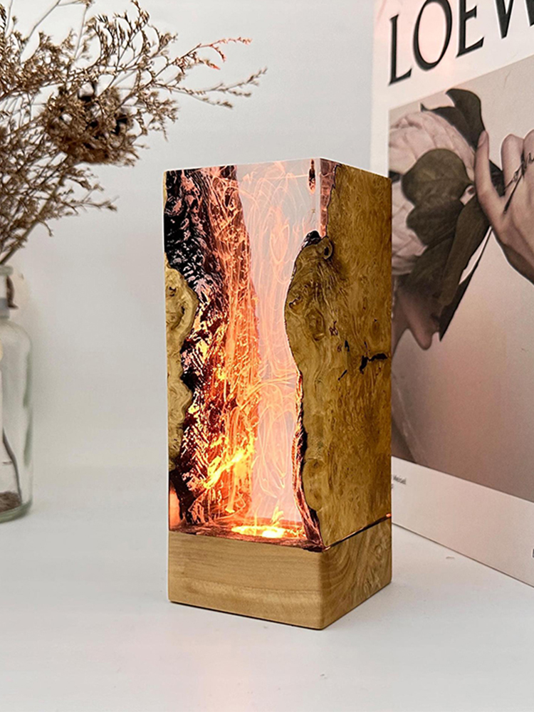 Lámpara de Resina con Tema de  - Resin Art Lamp reseña y precio