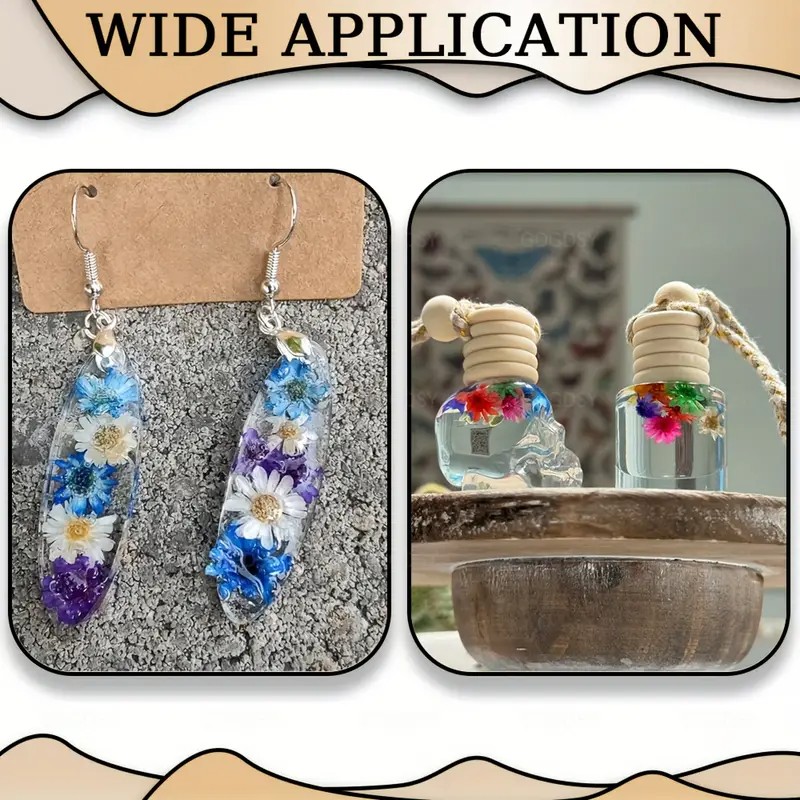 Kit de manualidades de flores  - Resin Art All reseña y precio