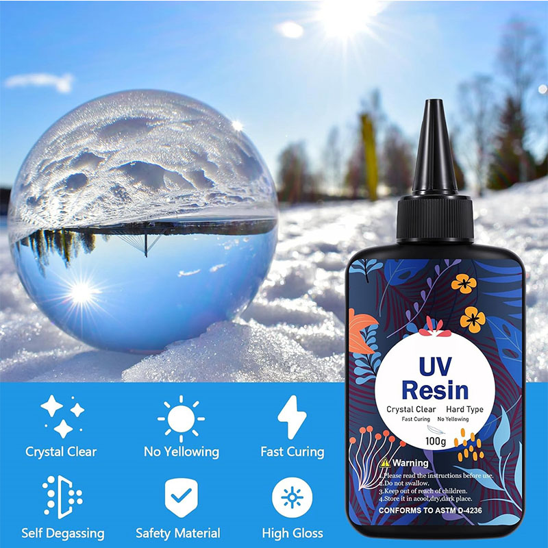 Set de Resina UV Mejorada de 1 - Resin Art Liquid reseña y precio
