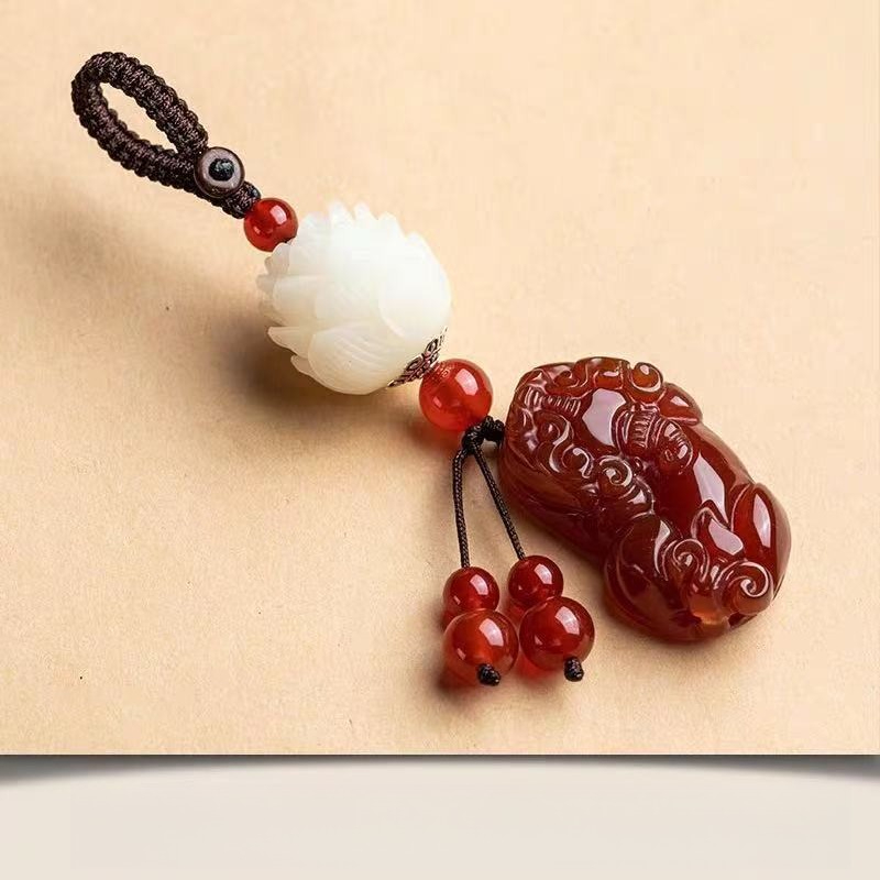 Llavero Colgante de Loto con A - Resin Art A Keychain reseña y precio