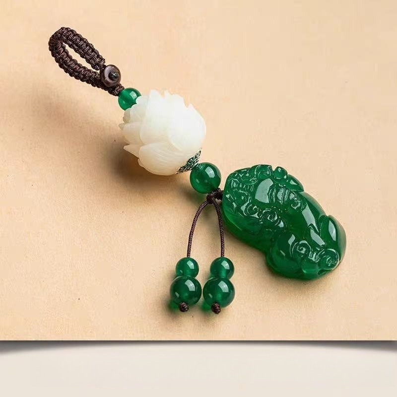 Llavero Colgante de Loto con A - Resin Art A Keychain reseña y precio