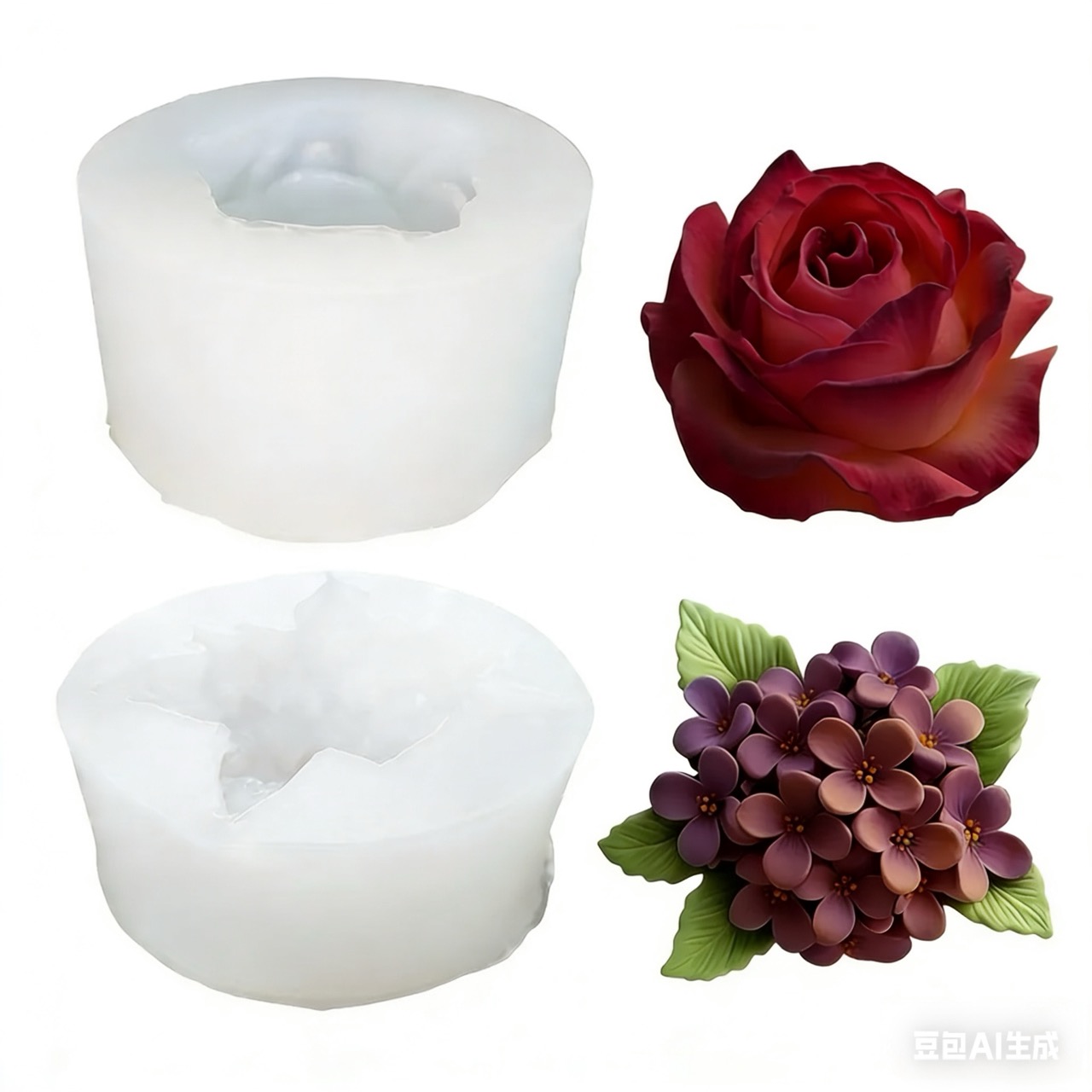 2 piezas de moldes de silicona - Resin Art All reseña y precio