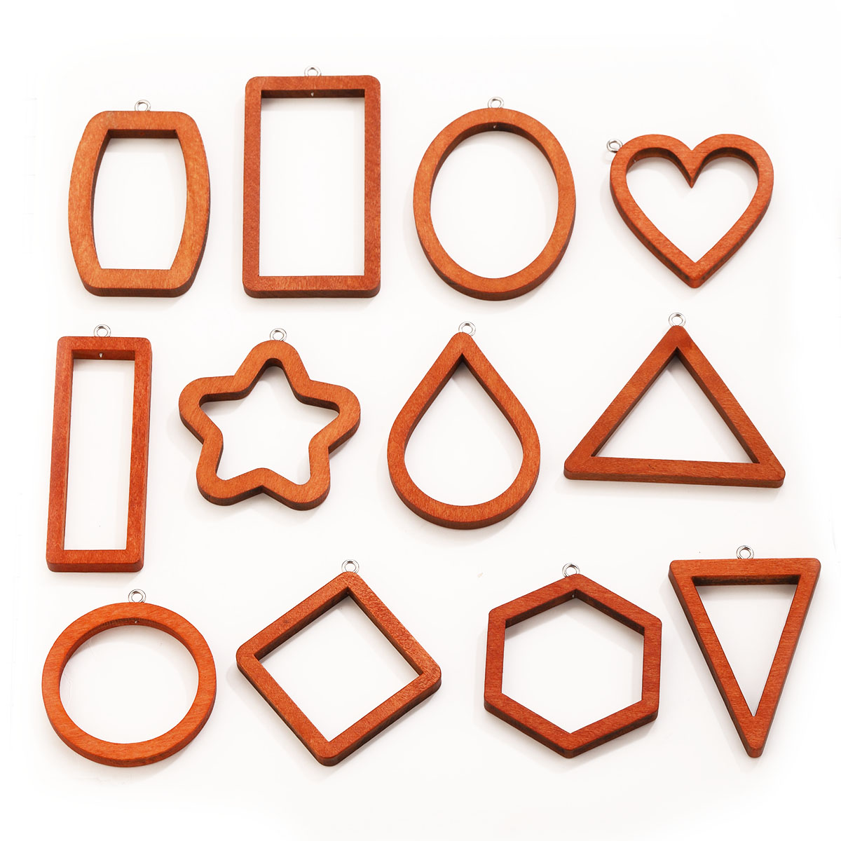 10PCS Dijes Geométricos de Mad - Resin Art Jewellery Kit reseña y precio