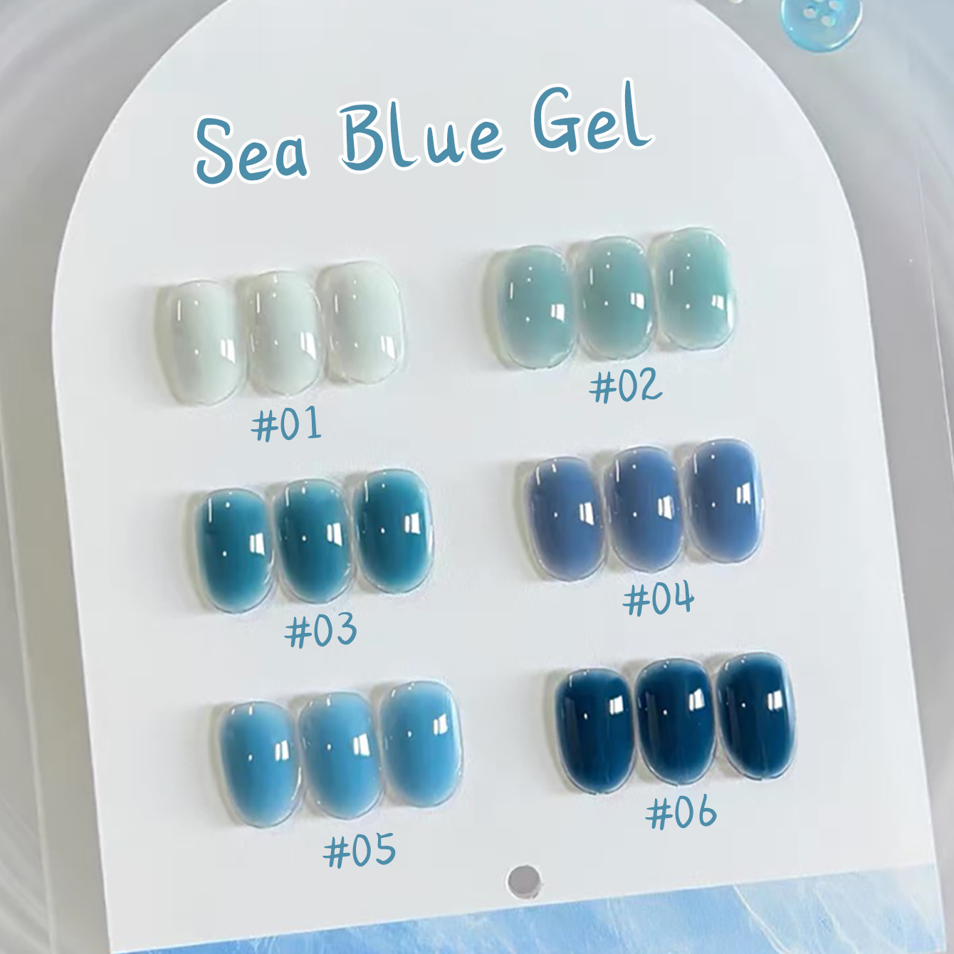 1-10 unidades de esmalte de uñ - Resin Art All reseña y precio