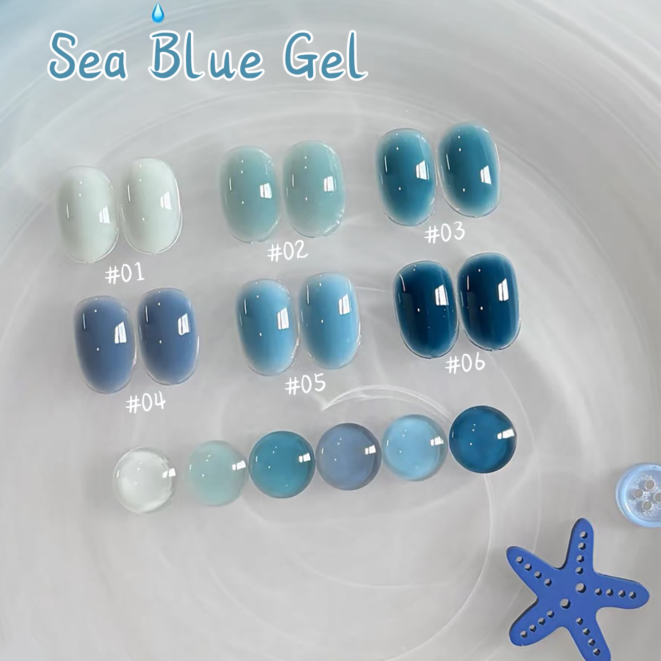 1-10 unidades de esmalte de uñ - Resin Art All reseña y precio