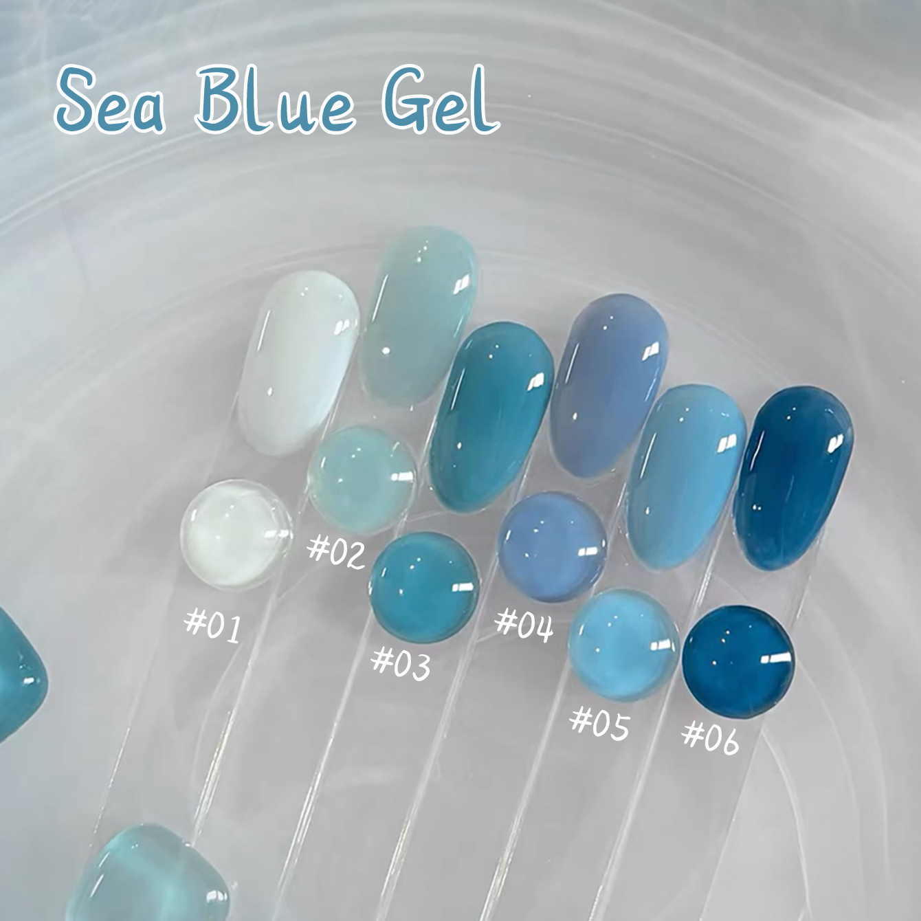 1-10 unidades de esmalte de uñ - Resin Art All reseña y precio