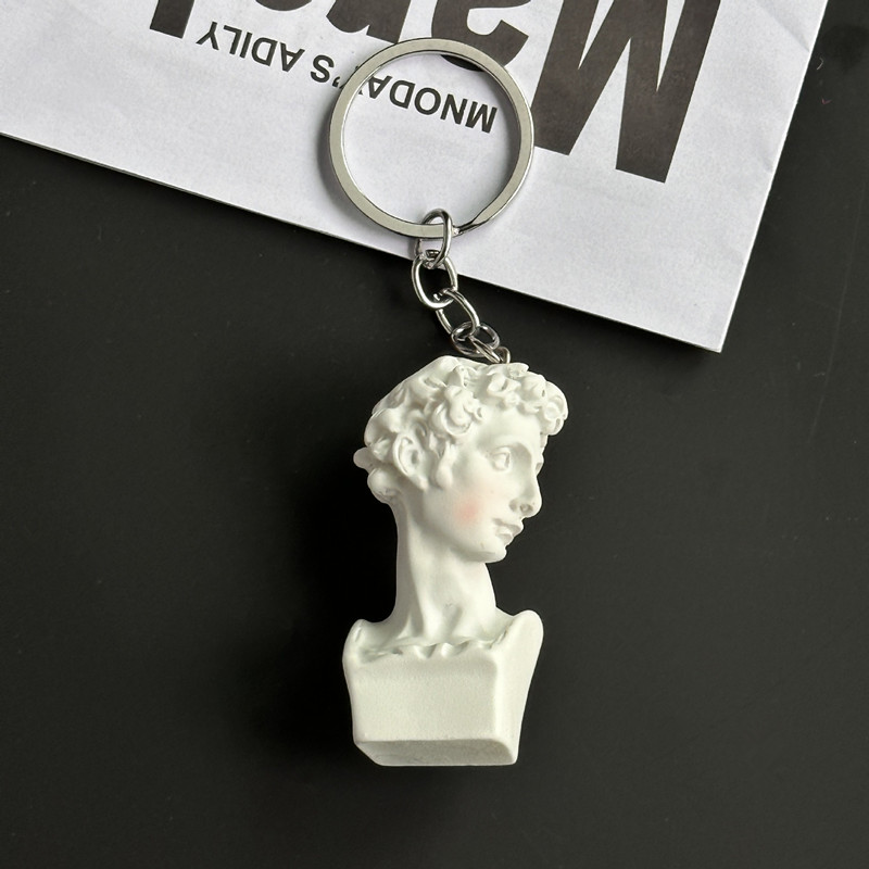 Mini llavero de estatua de yes - Resin Art A Keychain reseña y precio