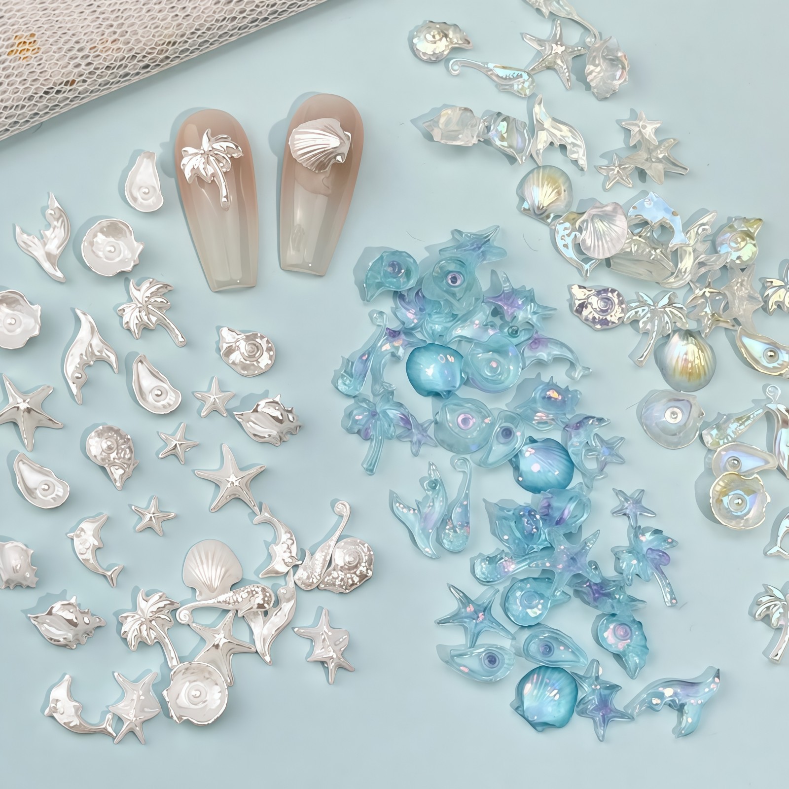 50PCS Llaveros de Resina Serie - Resin Art A Keychain reseña y precio