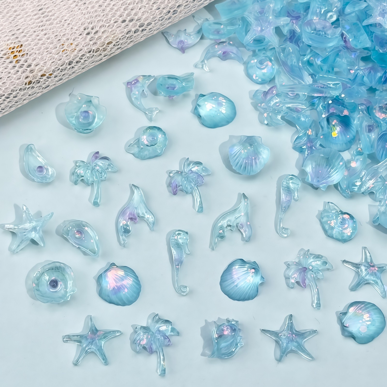 50PCS Llaveros de Resina Serie - Resin Art A Keychain reseña y precio