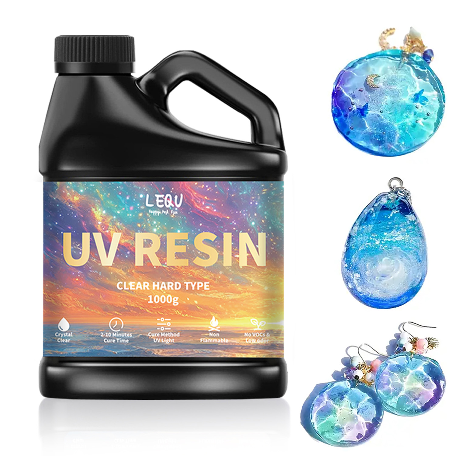 Pegamento de resina epoxi UV,  - Resin Art Liquid reseña y precio